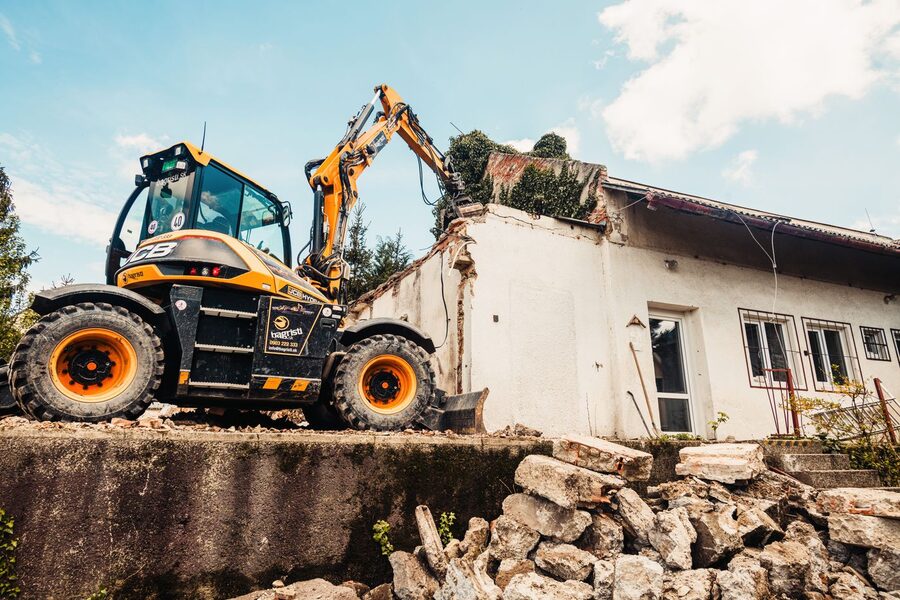 Démolition de Maison — Pays d'Aix