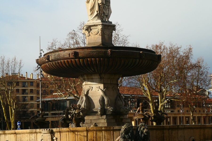 Vue de Aix-en-Provence en Provence