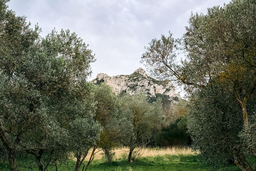 Vue de Fuveau en Provence
