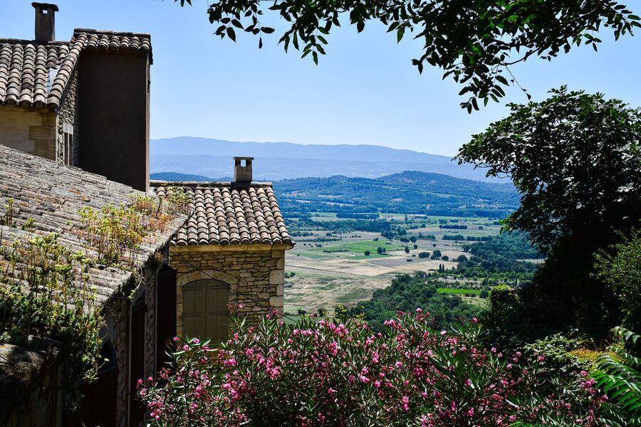 Vue de Gardanne en Provence