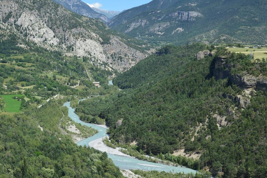 Vue de La Roque-d'Anthéron en Provence