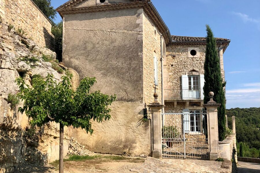 Vue de Puyricard en Provence