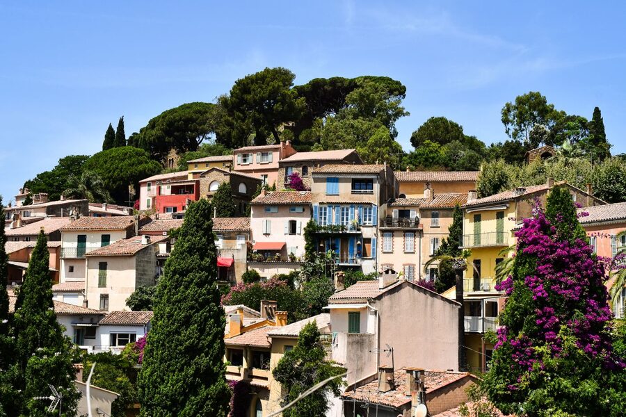 Vue de Venelles en Provence