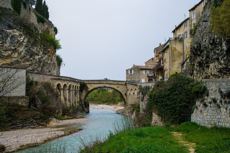 Vue de Ventabren en Provence